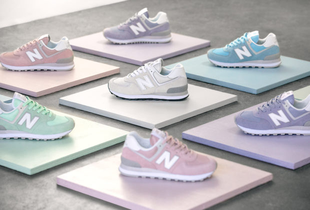 new balance mujer color pastel