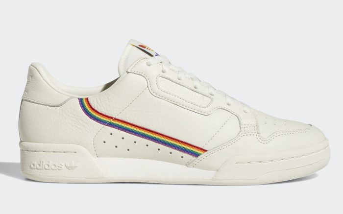 Adidas Continental 80 “Pride.”