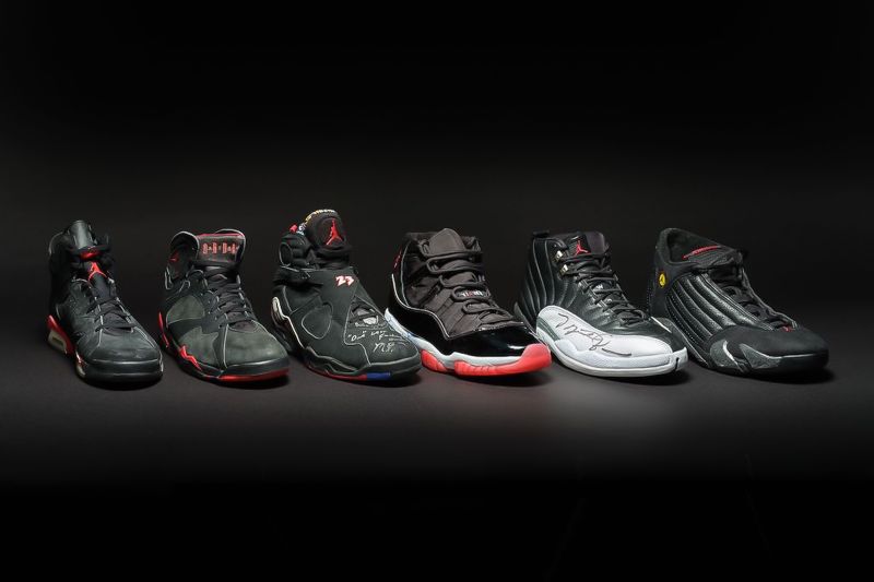 Entran en subasta seis pares de las icónicas zapatillas Air Jordan de  Michael Jordan